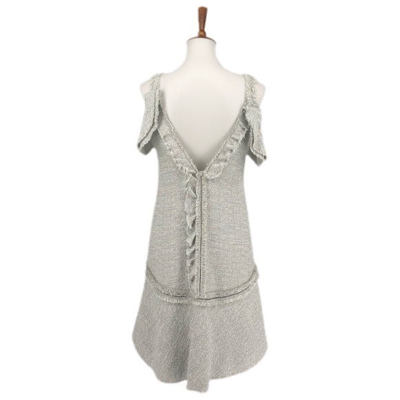 Proenza Schouler Tweed Off The Shoulder Dress - Picture 7 of 10